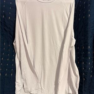 Men's White Long Sleeve Shirt